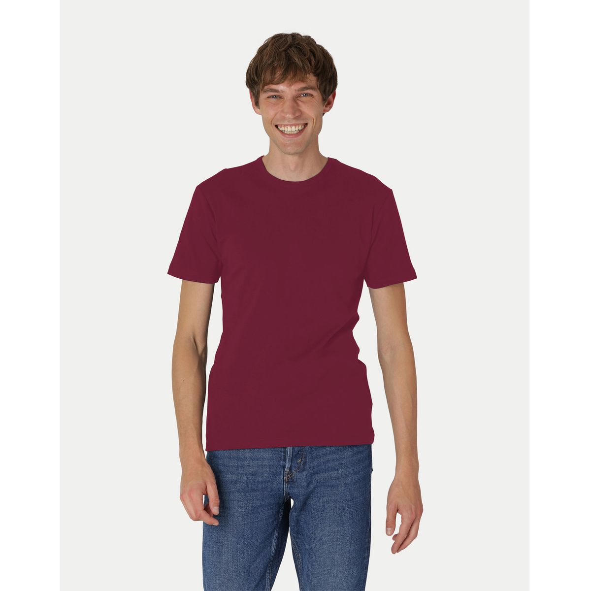 Neutral Interlock T-Shirt Bordeaux