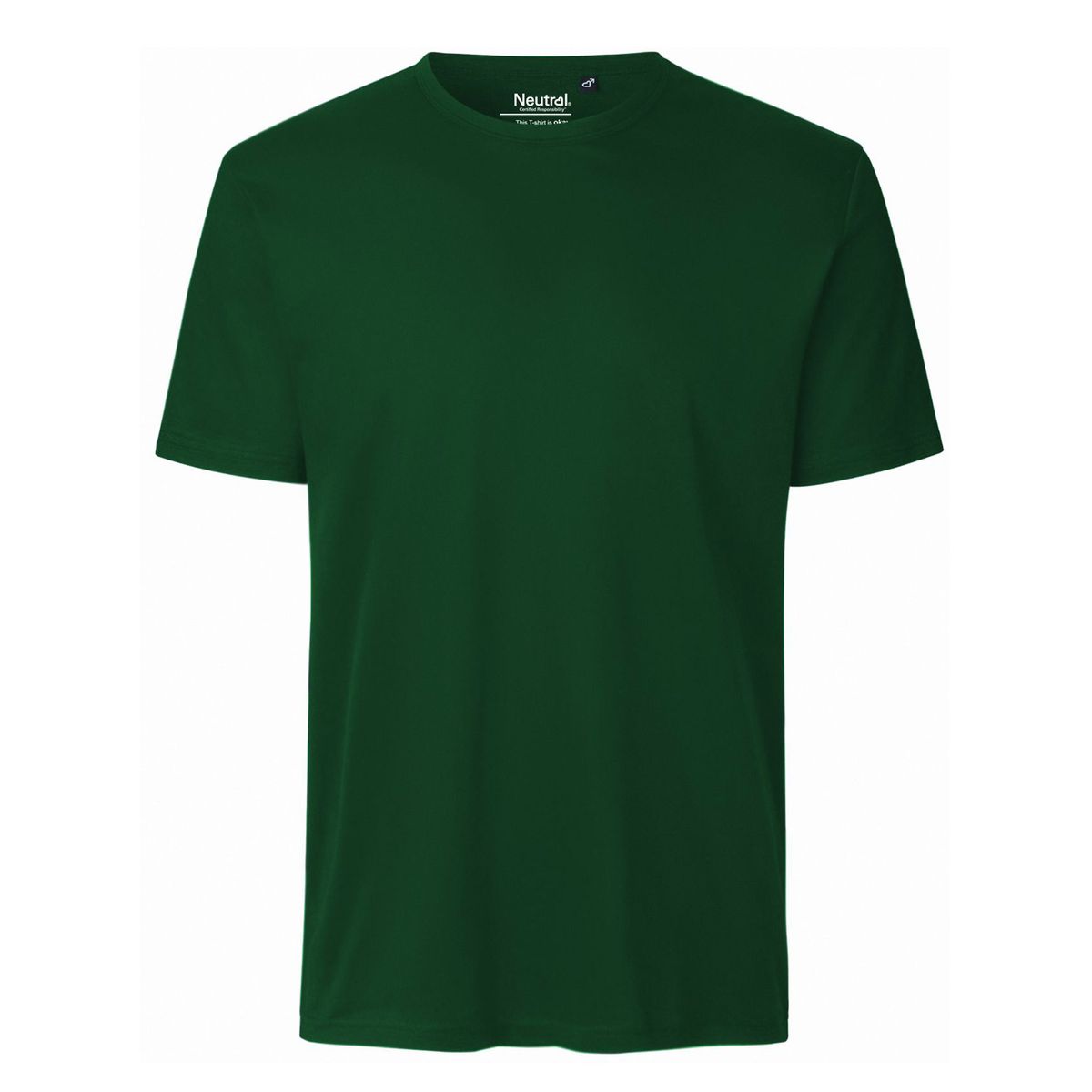 Neutral Interlock T-Shirt Flaskegrøn