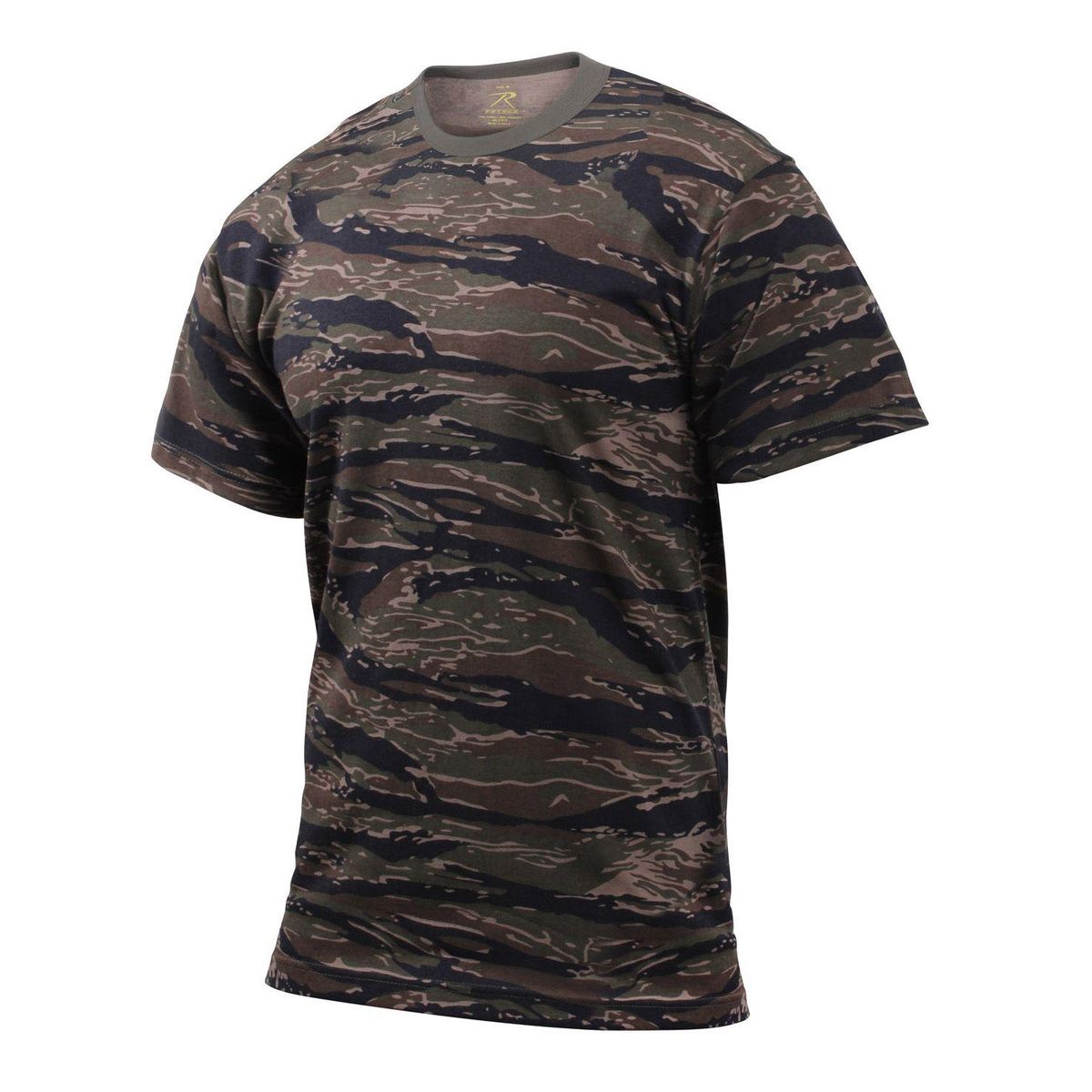 Rothco Regular Fit T-Shirt Tiger stripe camouflage