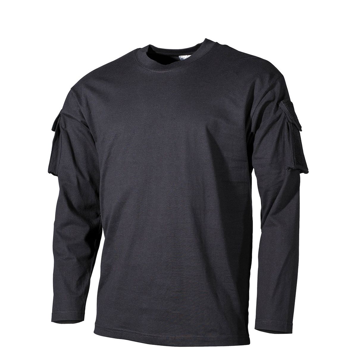 MFH Langærmet Cargo T-Shirt Sort