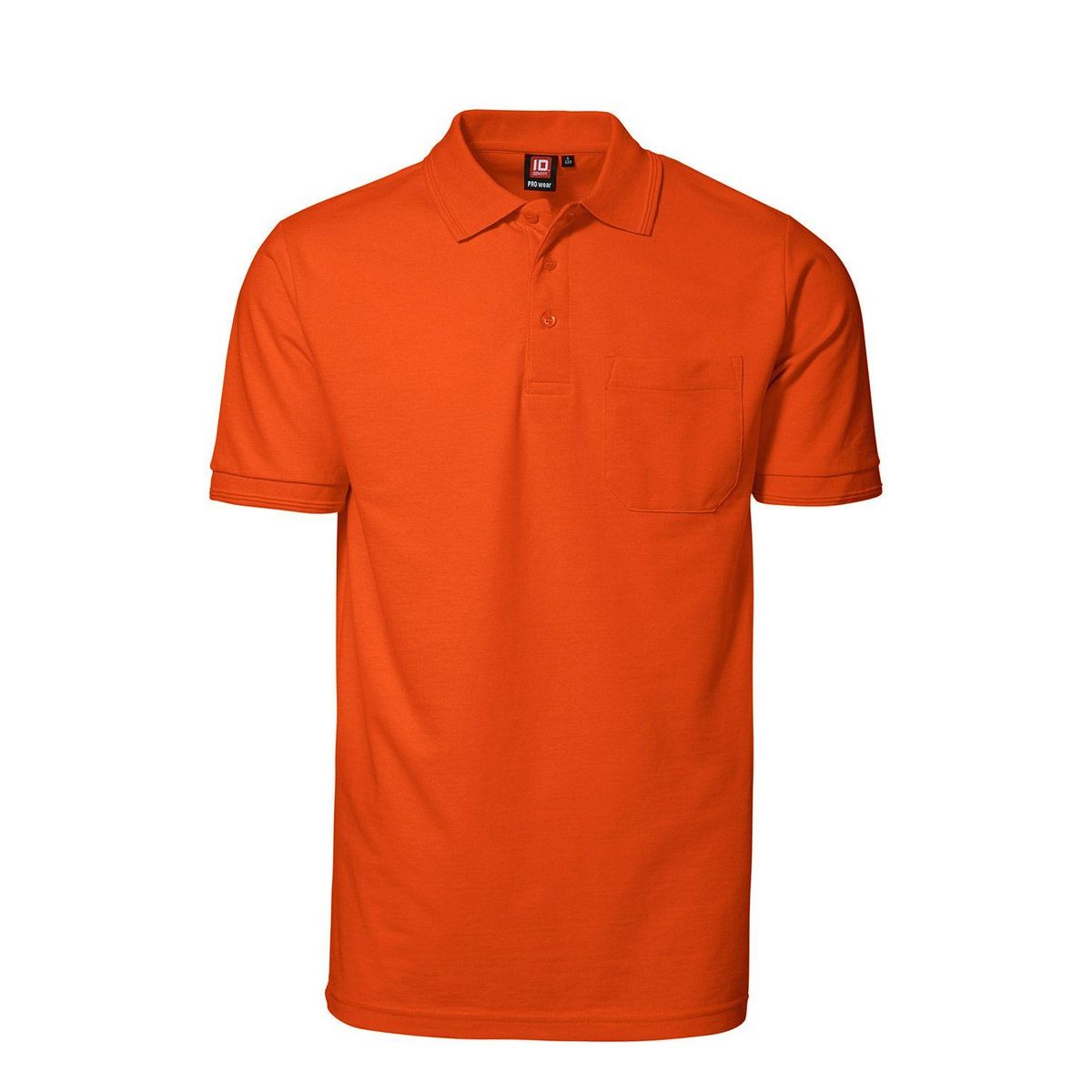 ID PRO Wear Polo Trøje m. Lomme Orange