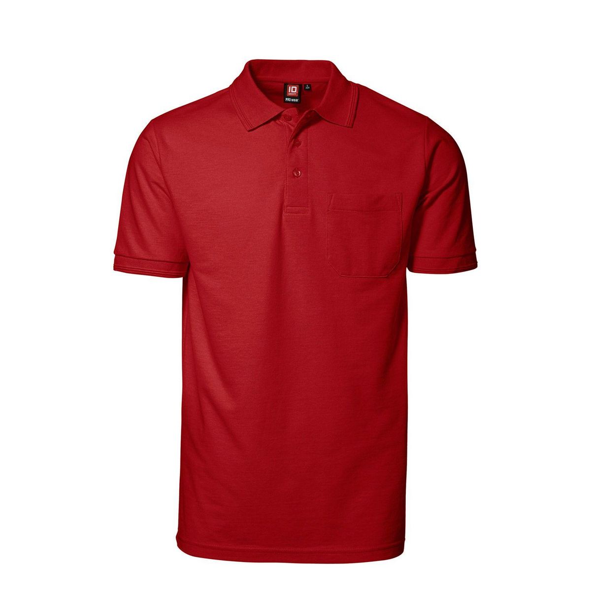 ID PRO Wear Polo Trøje m. Lomme Rød