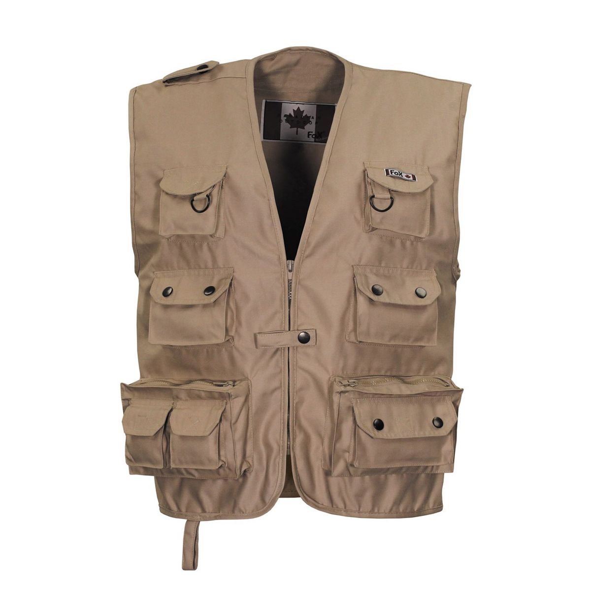 MFH Outdoor Vest Ekstra Kraftig Khaki