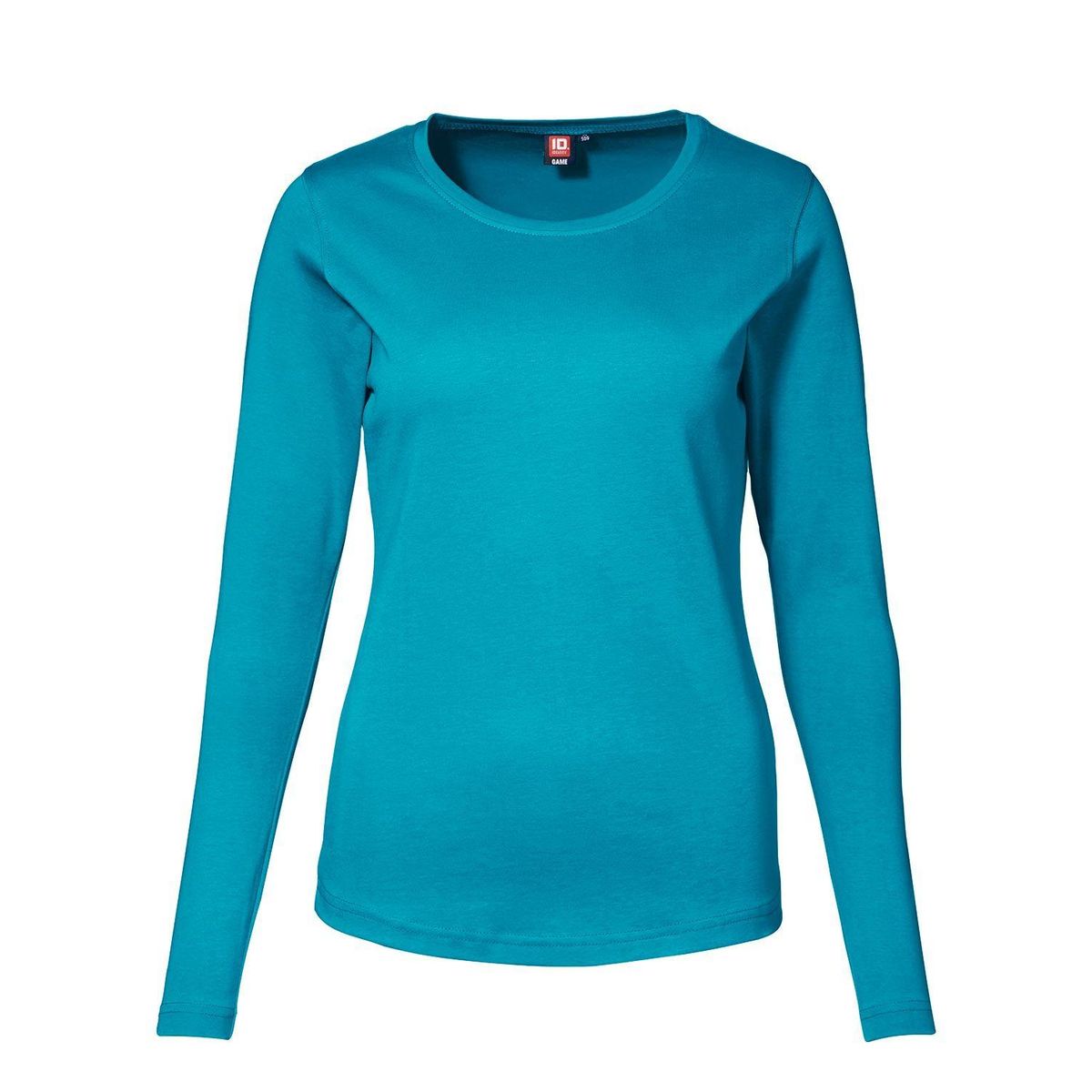 ID Long Seeeve Interlock T-shirt, Turquoise