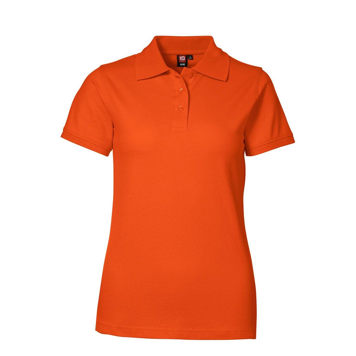 ID Feminin Stretch Polo Trøje Orange