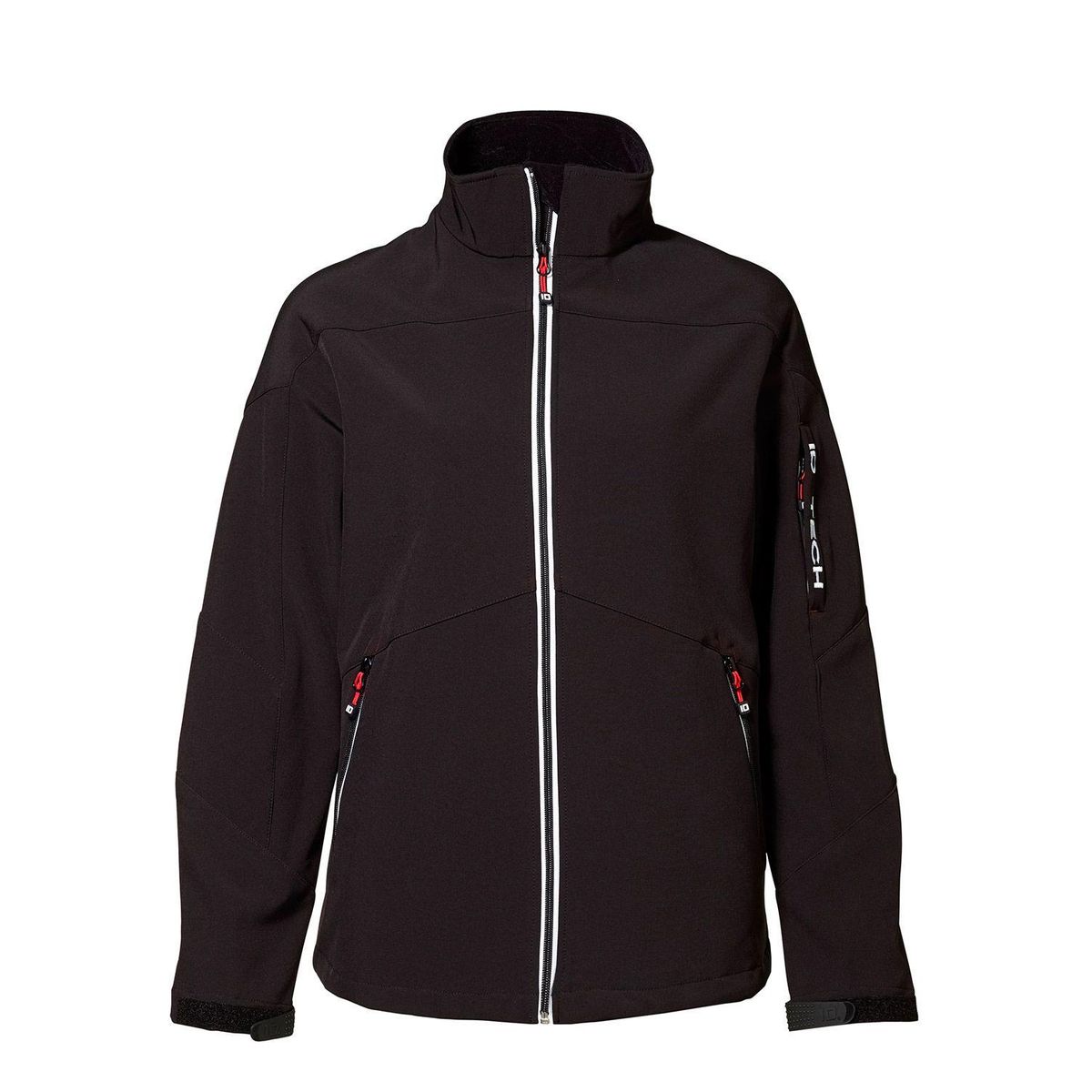 ID Softshell kontrast Jakke Dame Sort