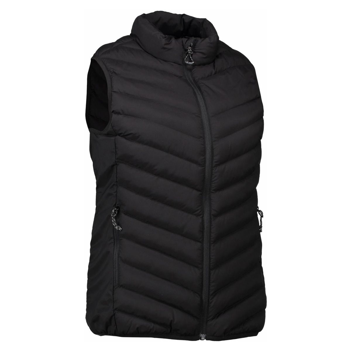 ID Stretch Bodywarmer Vest - Dame Sort