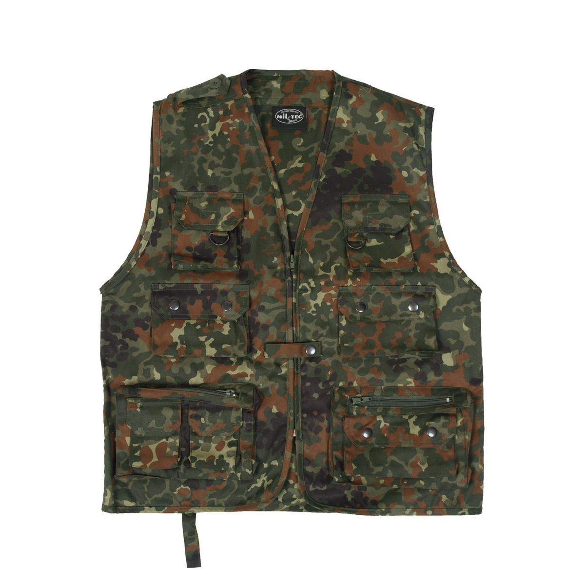 Mil-Tec Hunters Vest - Jagtvest BW Flecktarn