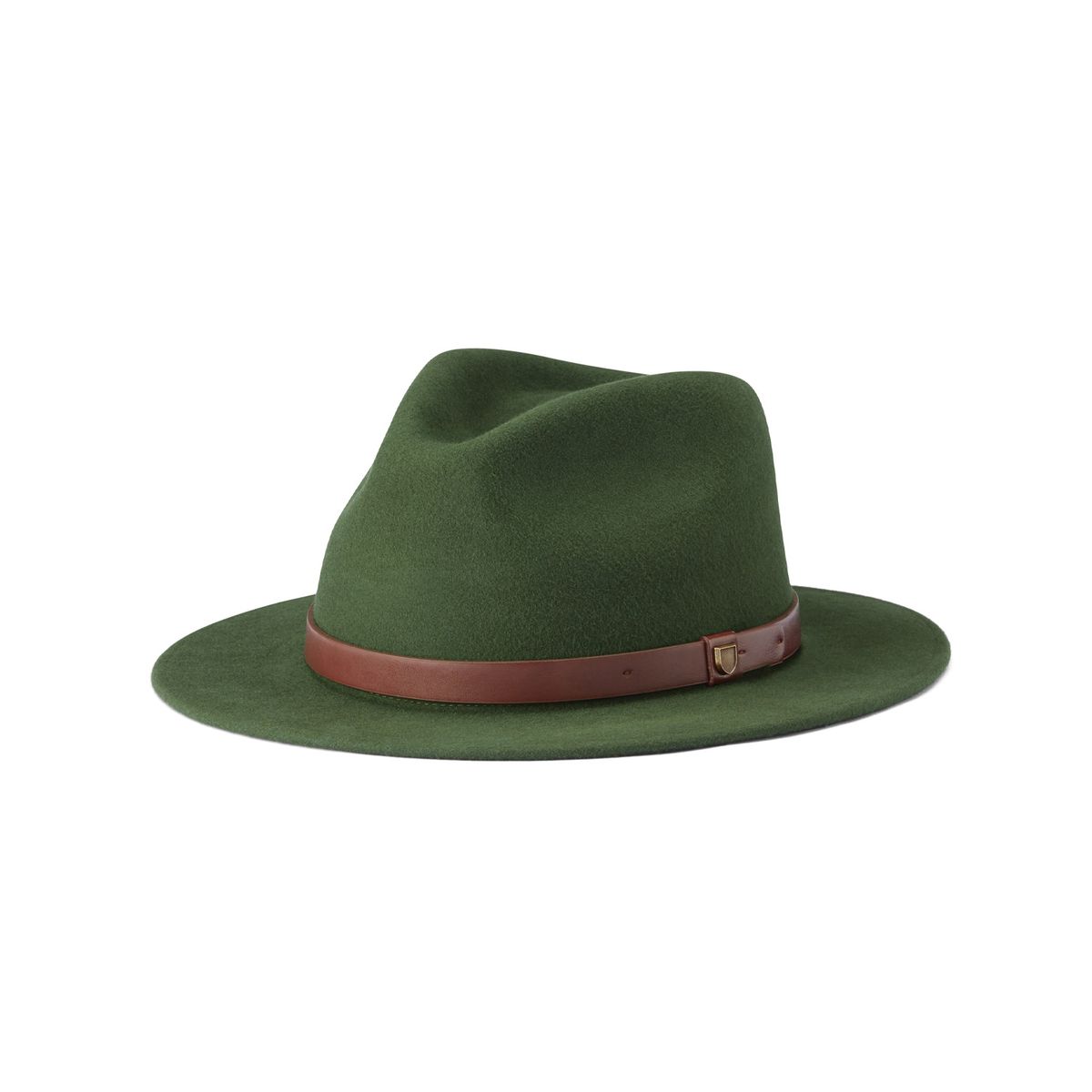 Brixton Messer Fedora Hat Grøn