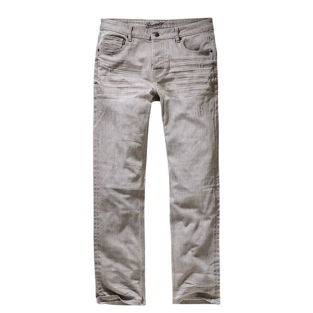 Brandit Jake Denim Jeans Slim Fit Grå