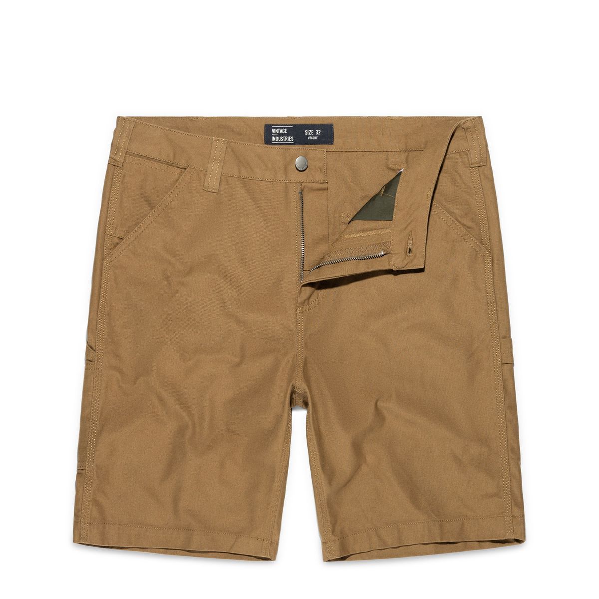 Vintage Industries Dayton Shorts Mørk Sand