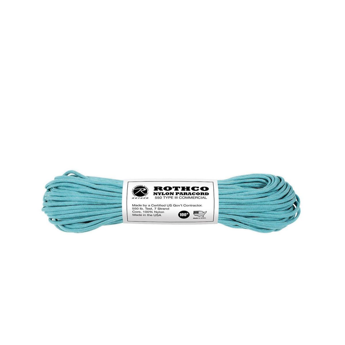 Rothco Paracord Nylon 30m Turquoise