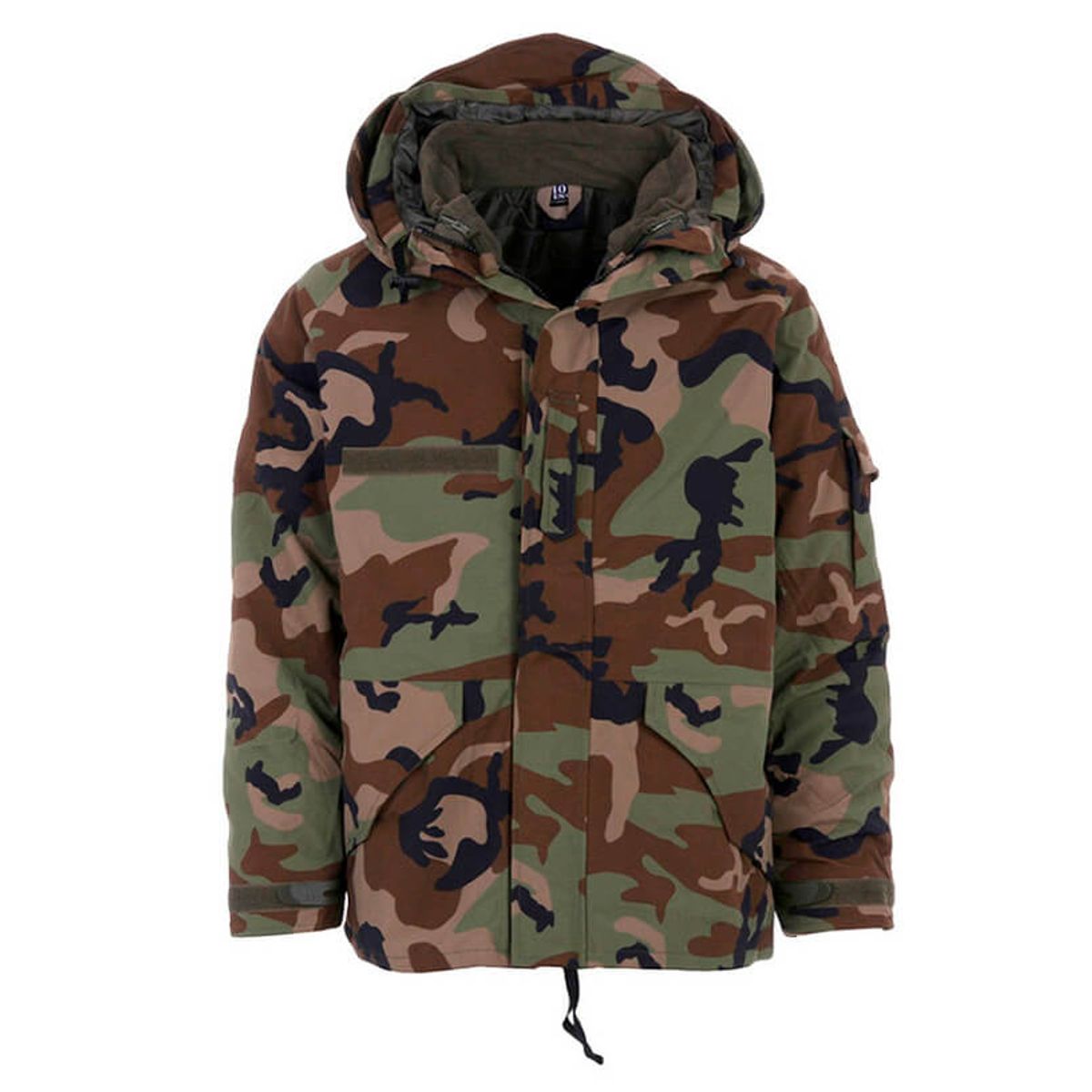 101 INC Militær Parka Jakke USA woodland M