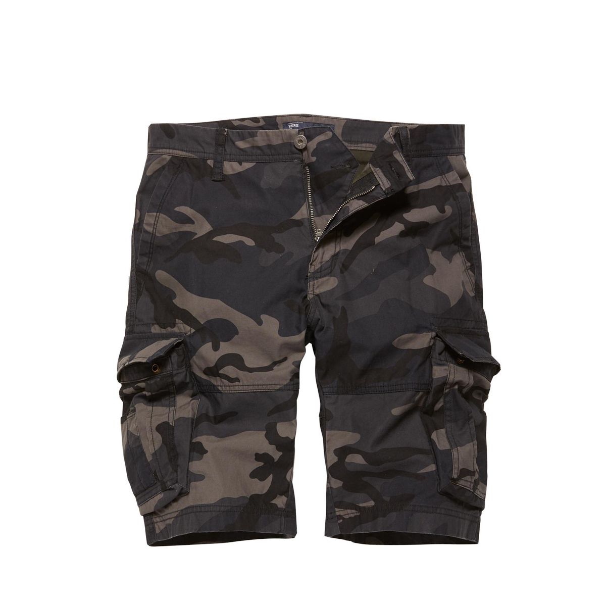 Vintage Industries Rowing Shorts Dark Camo