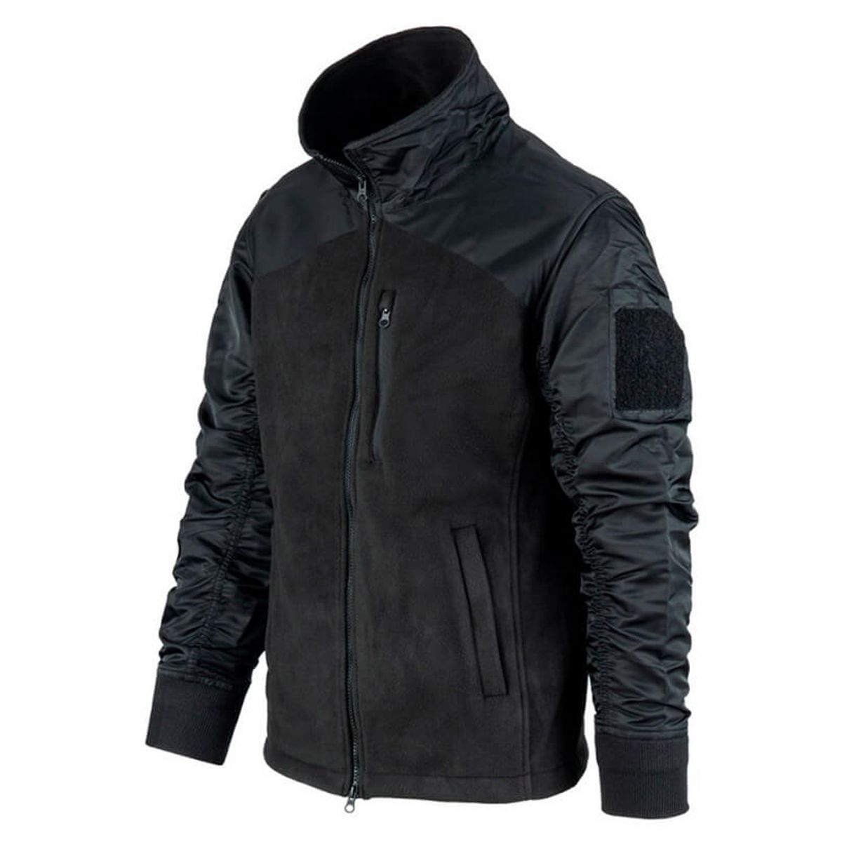 Fostex MA-1 Fleece Bomberjakke Sort 2XL