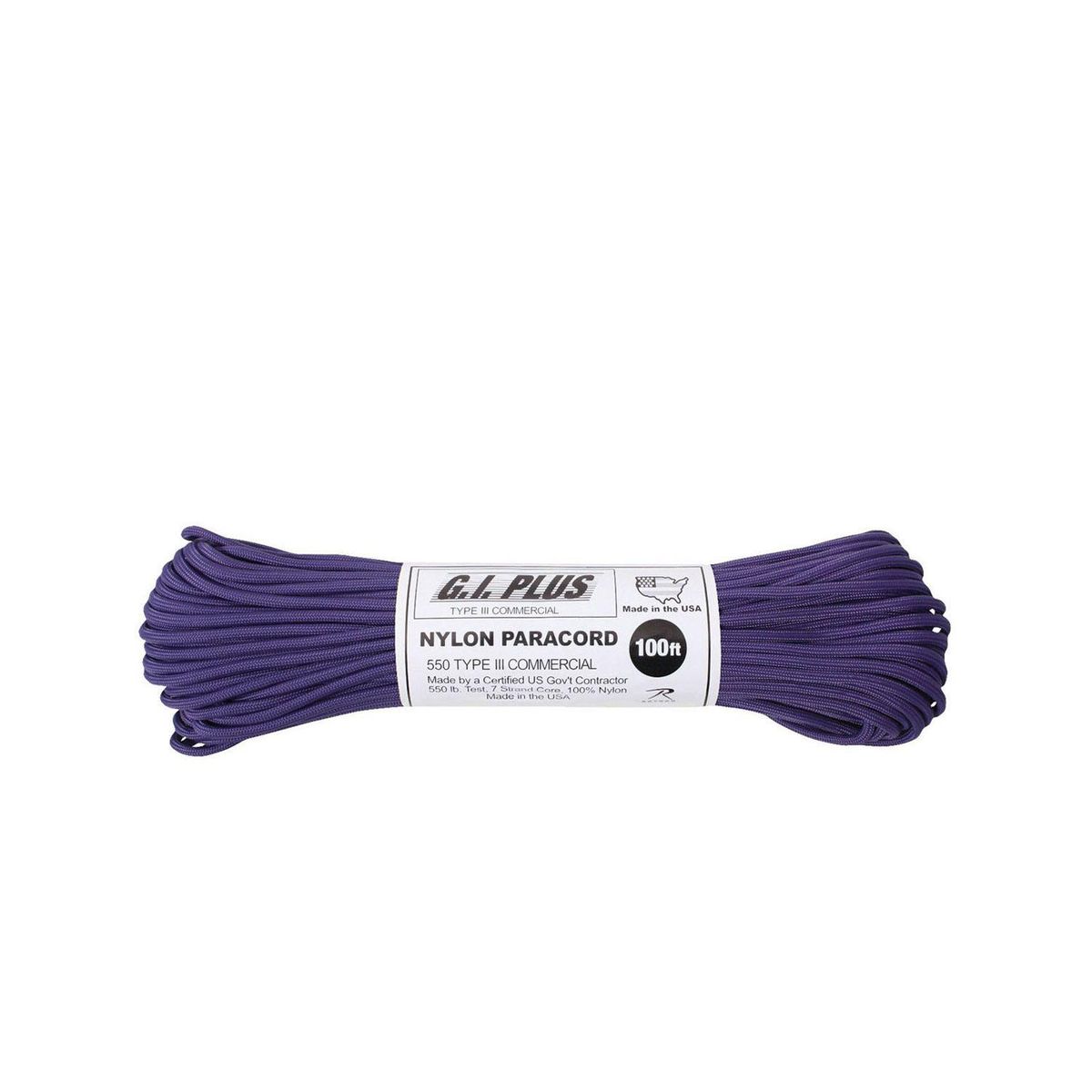 Rothco Paracord Nylon 30m Lilla