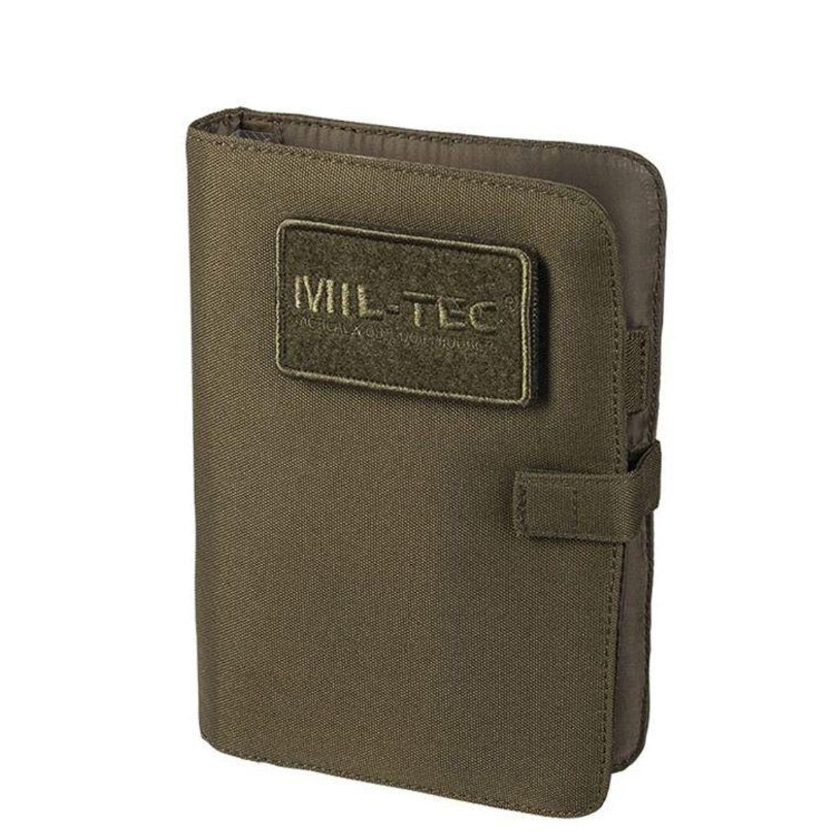 Mil-Tec Notesbog med cover Small Oliven