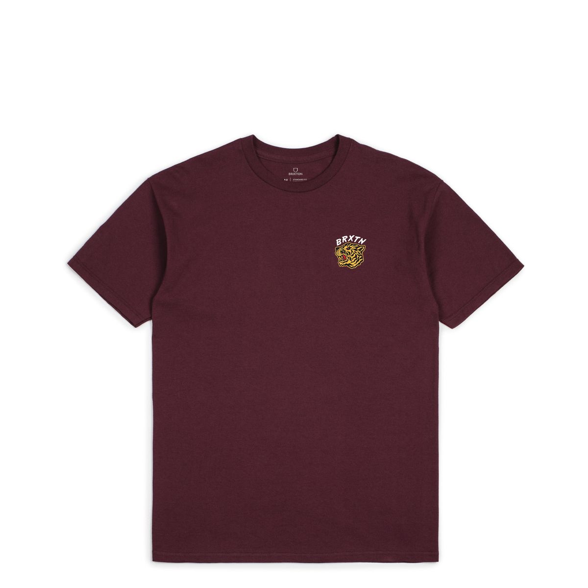 Brixton Kit Kortærmet Standard T-Shirt Bordeaux