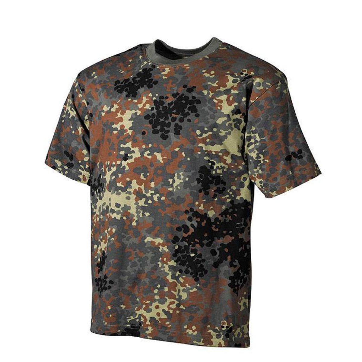 MFH Camouflage T-Shirt Børn Flecktarn