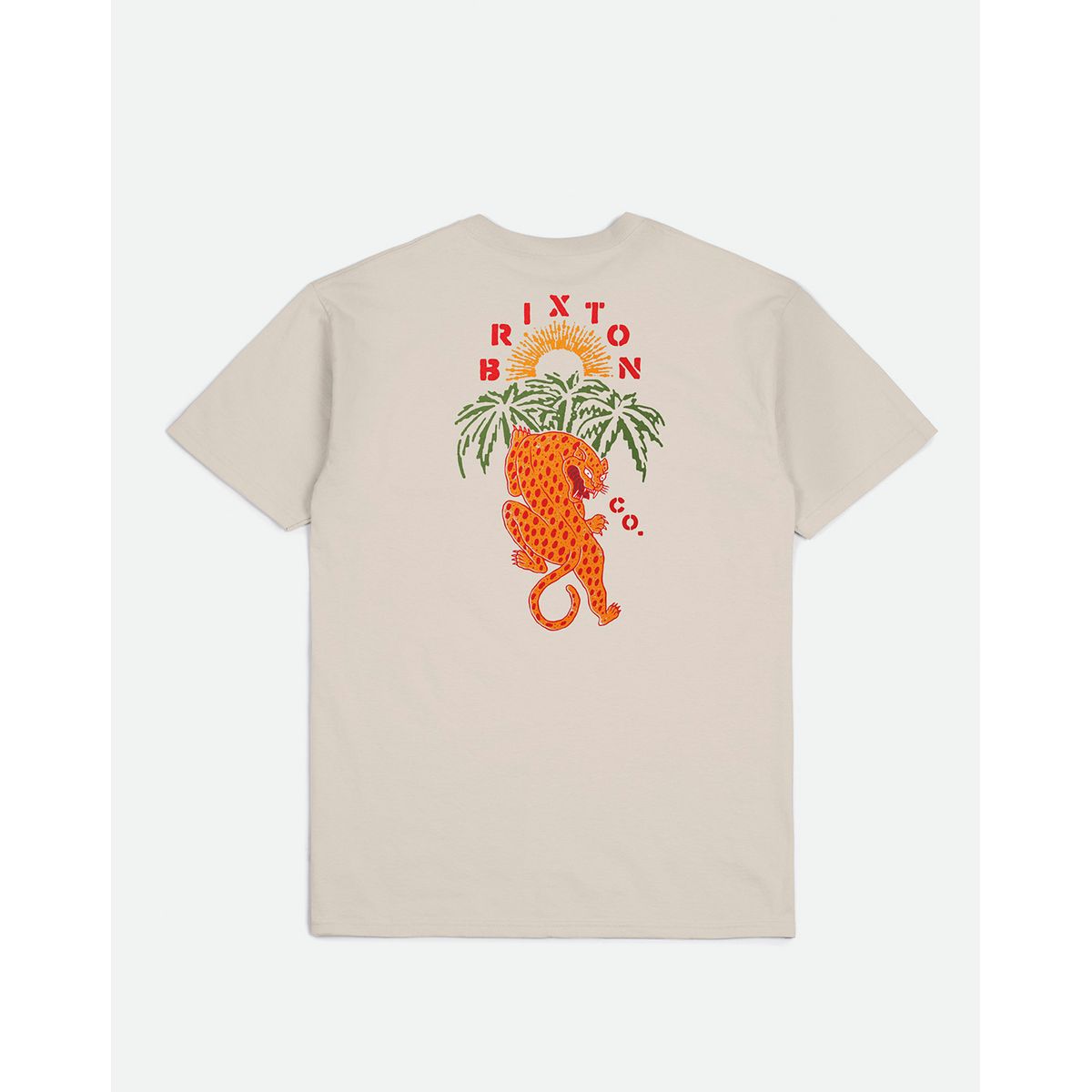 Brixton Seeks Kortærmet T-Shirt Cream