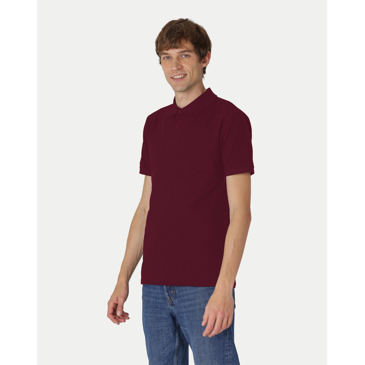 Neutral Classic Polo Trøje Bordeaux