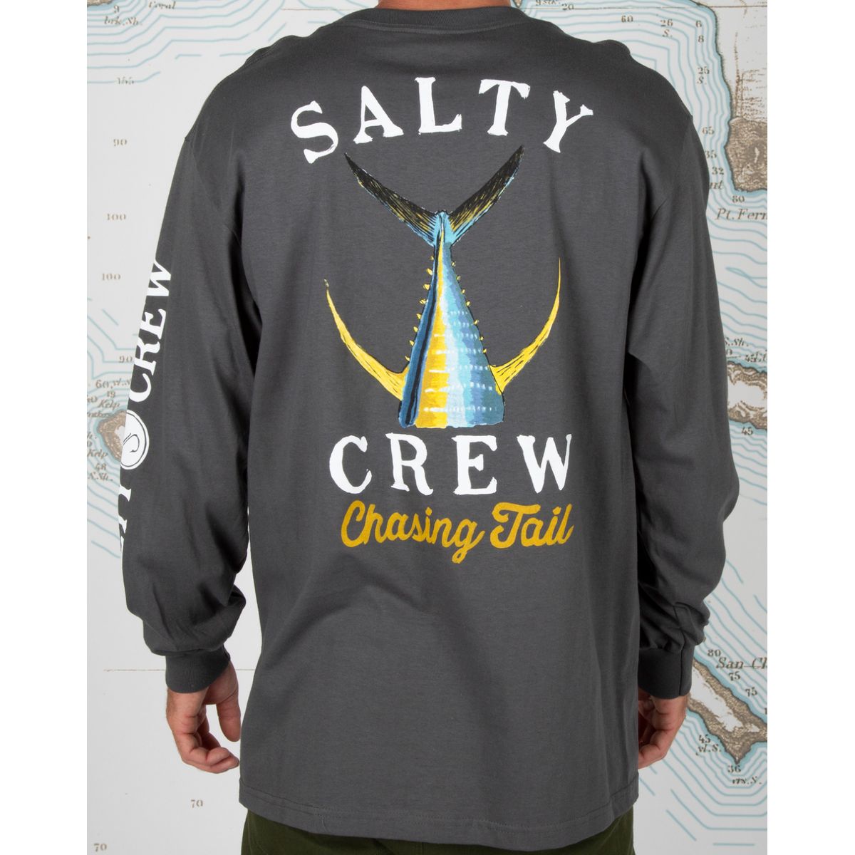 Salty Crew Tailed Langærmet T-Shirt Koksgrå