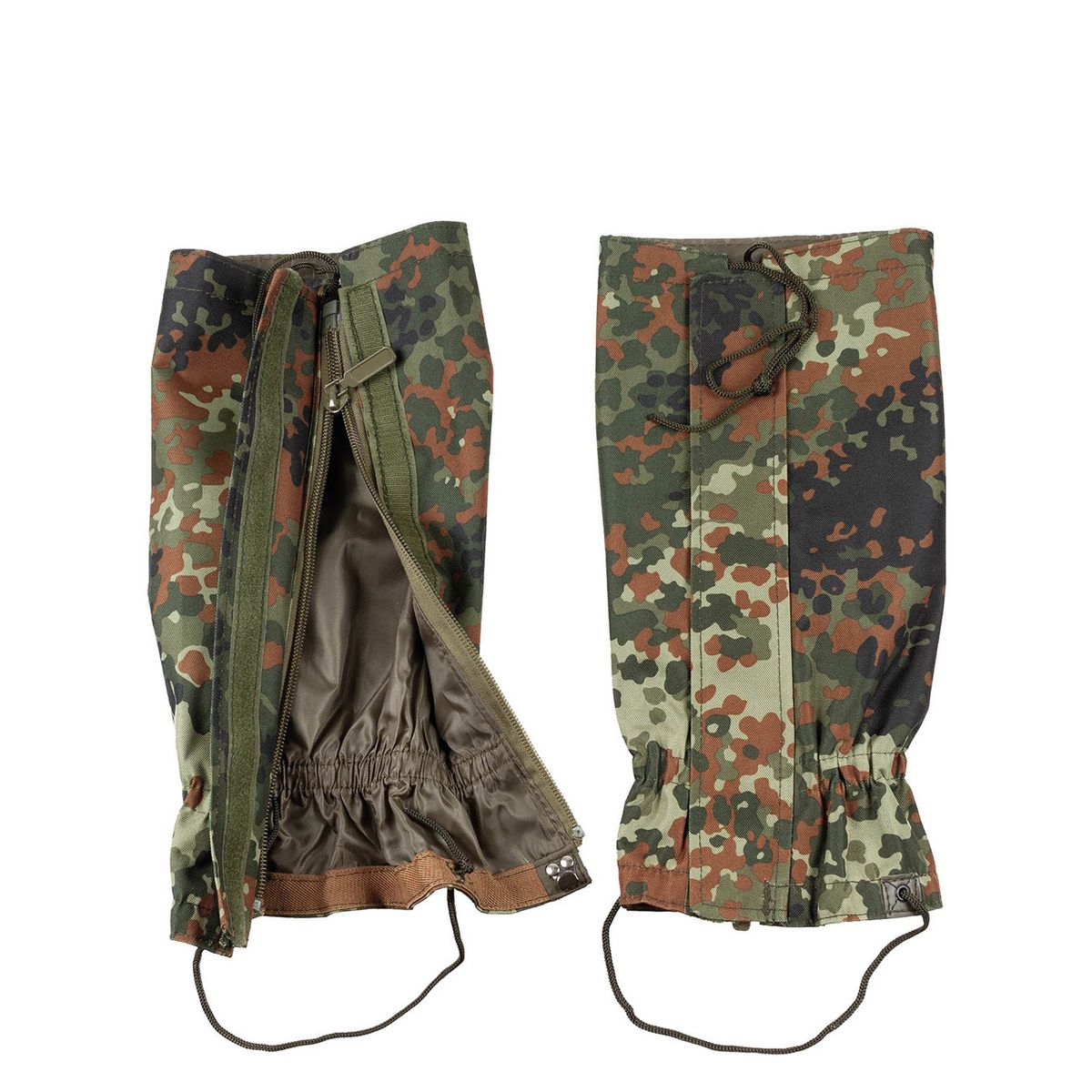 MFH Gaiters m. Lynlås & Velcro BW Flecktarn