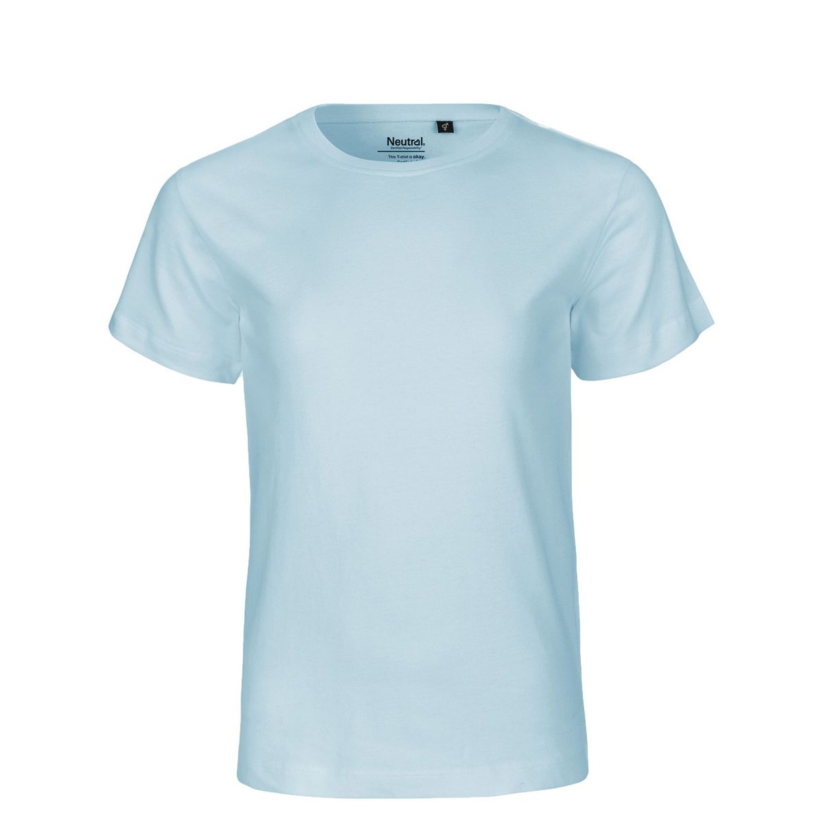 Neutral Børn T-Shirt Light Blå