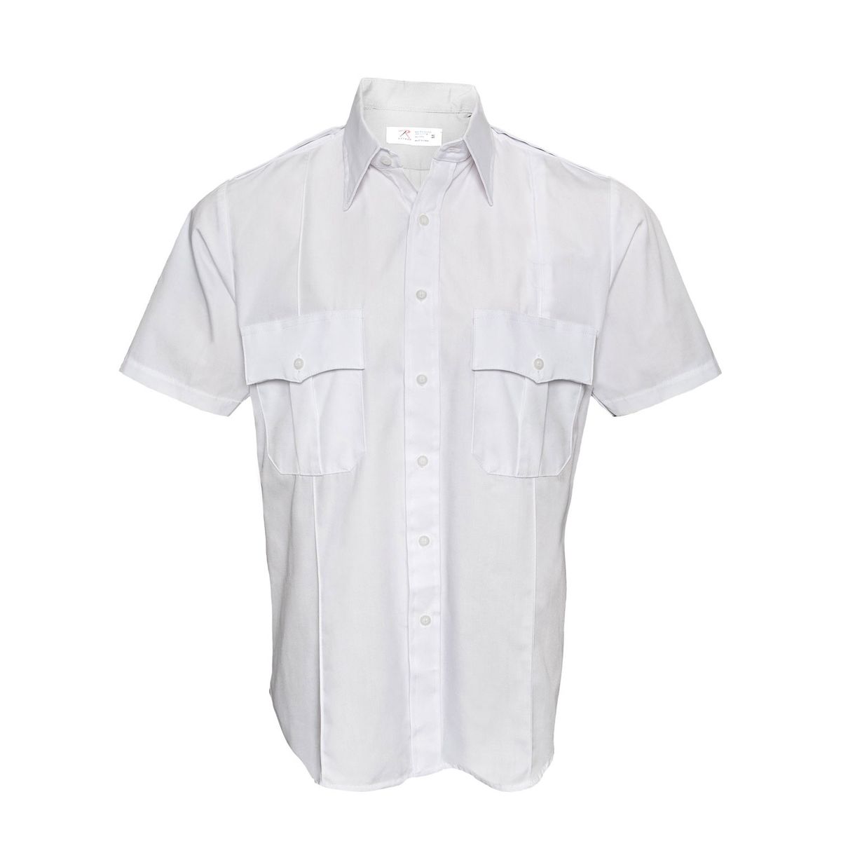 Rothco Orig. U.S. police and security uniform shirt, short sleeve White