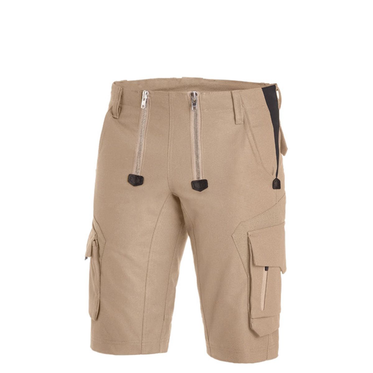 FHB Sascha Naver Bermuda Arbejdsshorts Beige