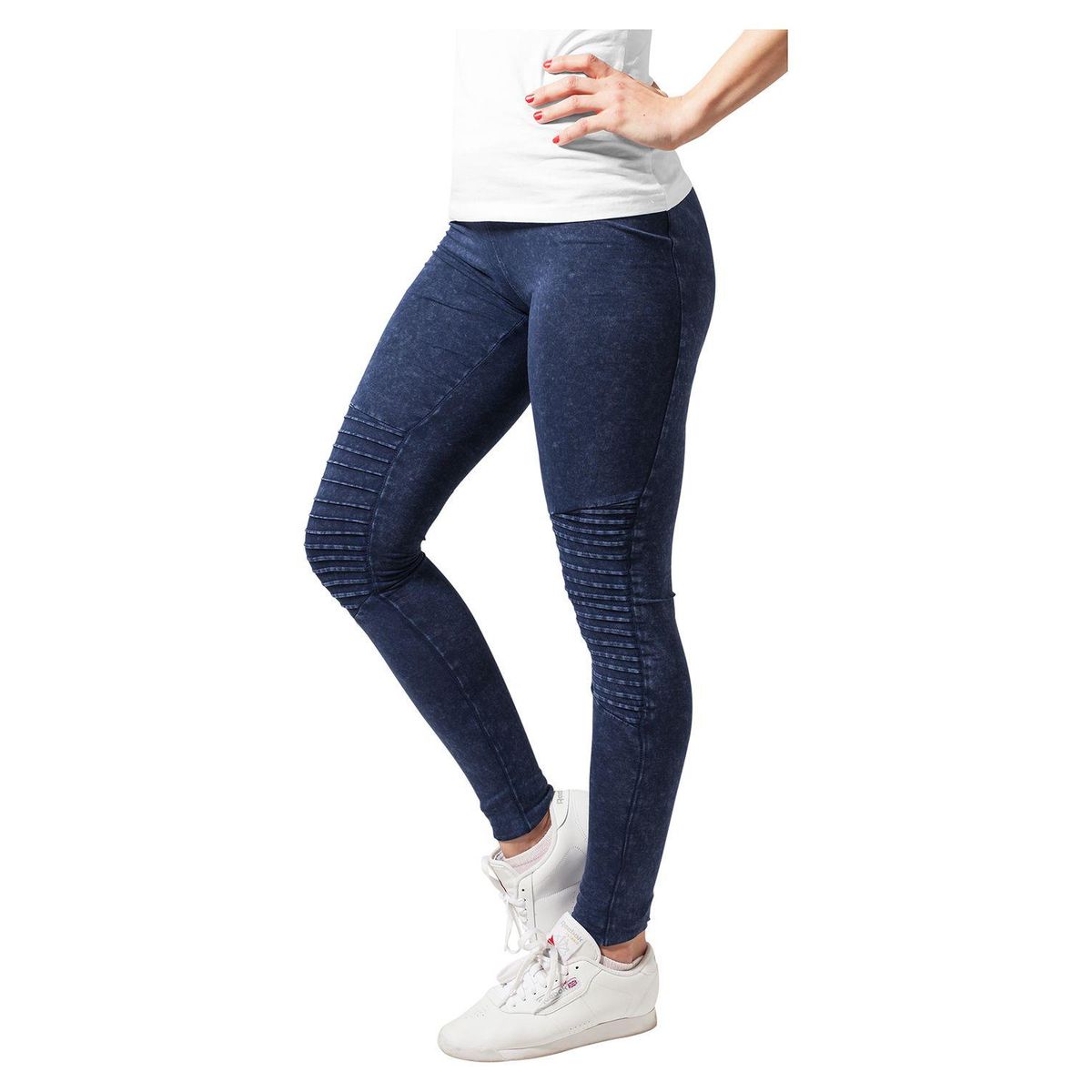 Urban Classics Denim Jersey Leggings indigo