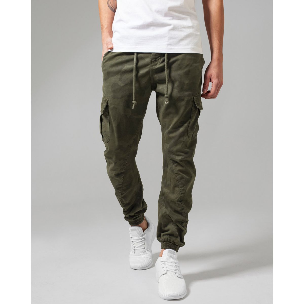 Urban Classics Camo Cargo Joggingbukser