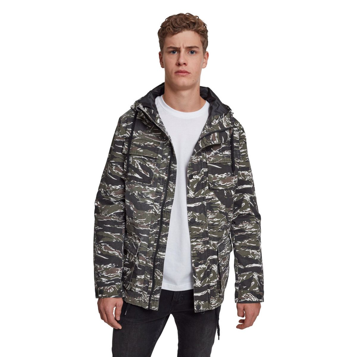 Urban Classics Camouflage Jakke Tiger Camo