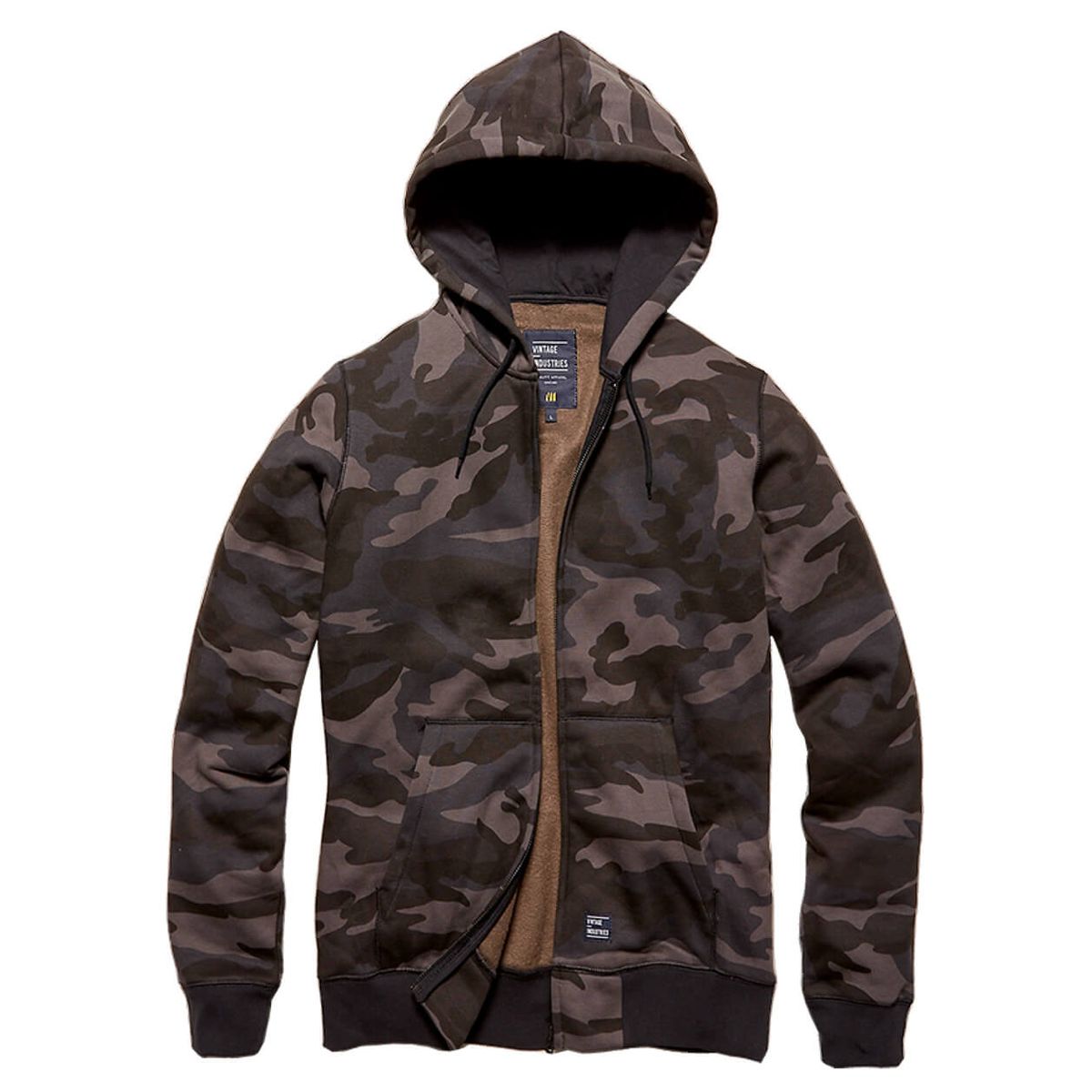 Vintage Industries Rødstone m.hætte Dark Camo