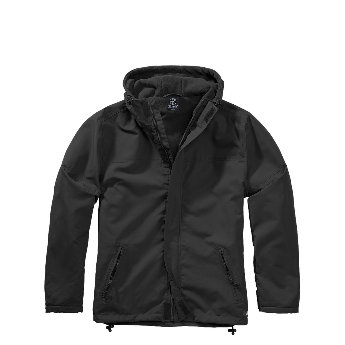 Brandit Windbreaker m. Lynlås Sort