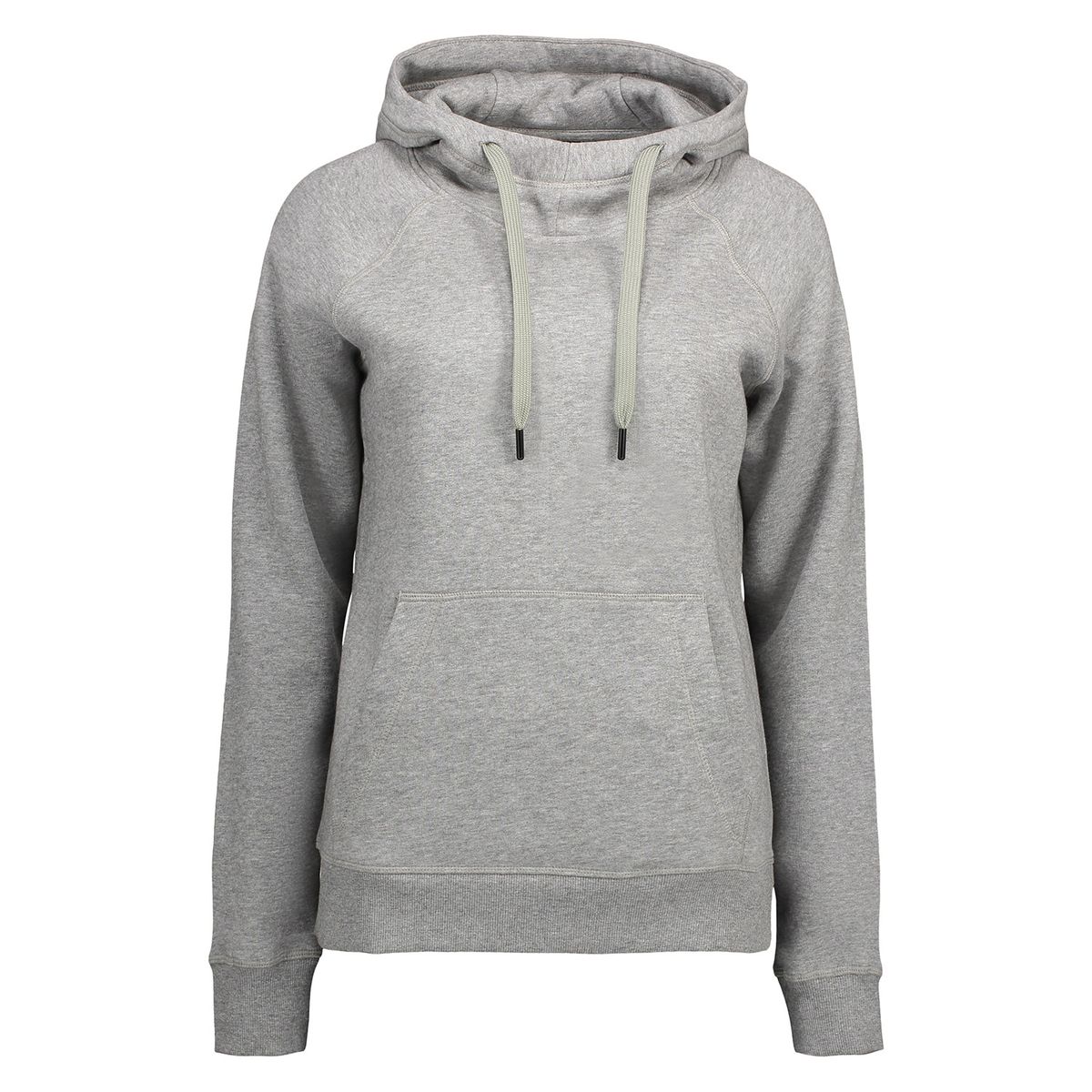 ID Klassisk Hoodie Dame Grå Melange