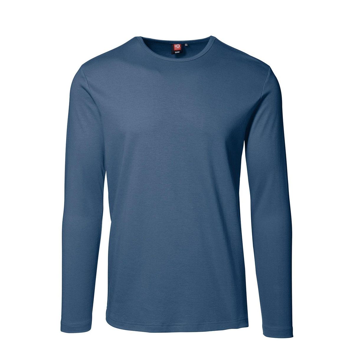 ID Tætsiddende Langærmet T-Shirt Indigo