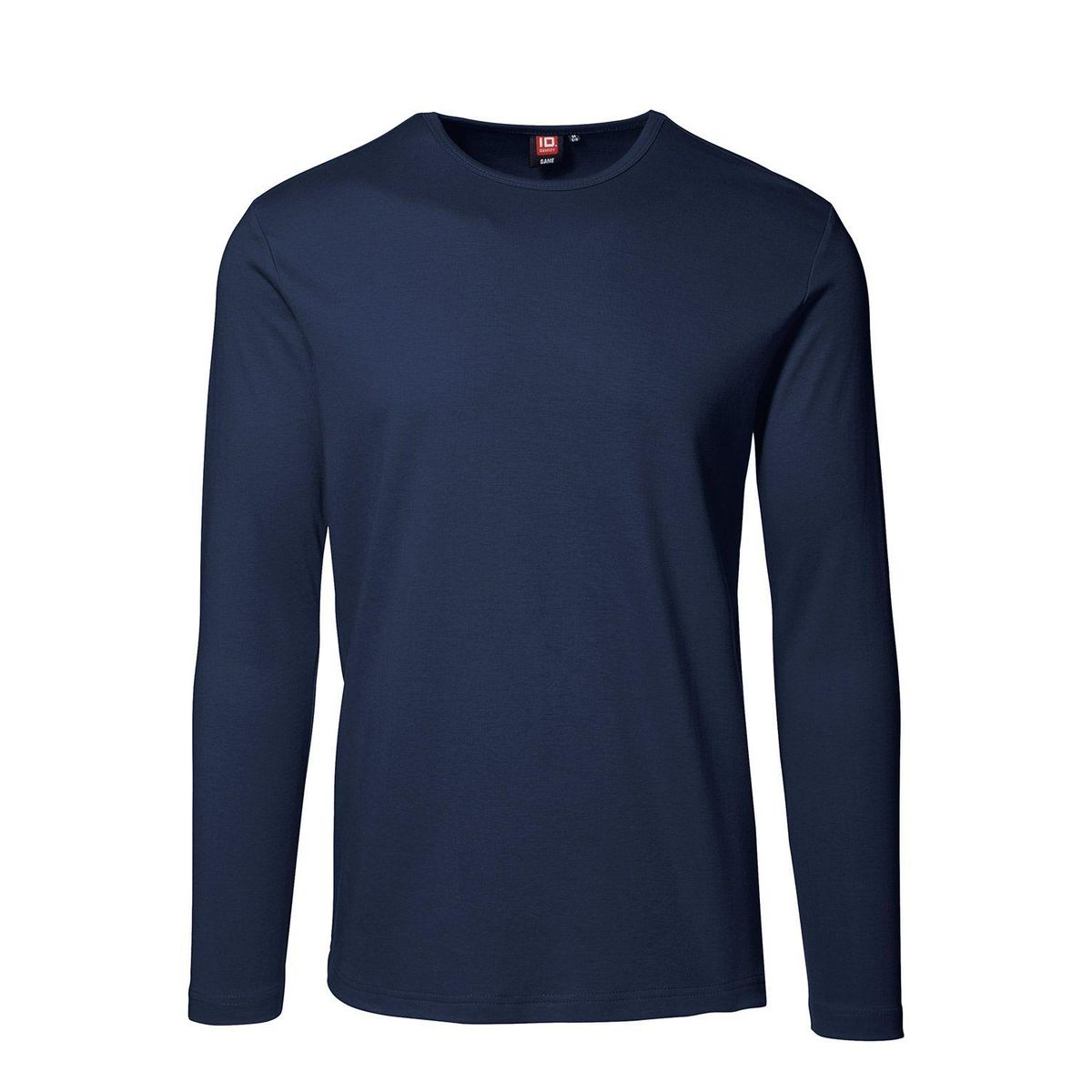 ID Tætsiddende Langærmet T-Shirt Navy