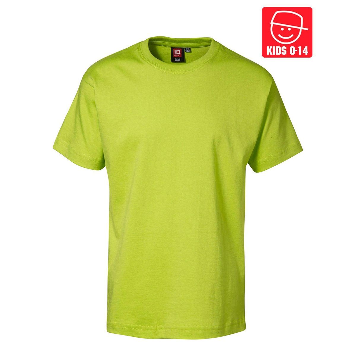 ID Basic T-Shirts Børn Lime