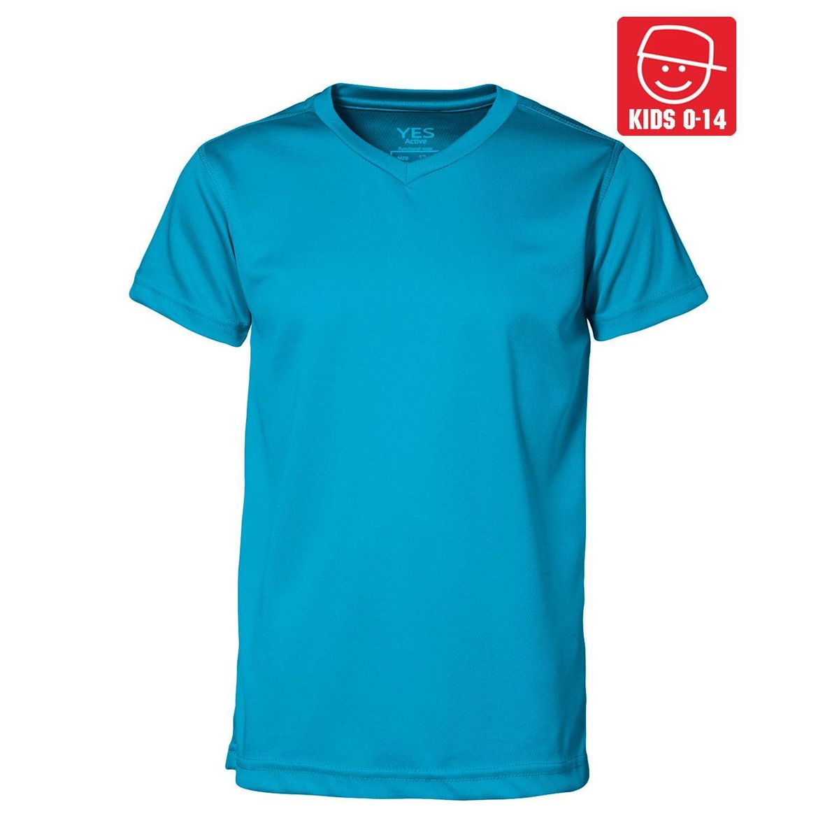 ID YES Svedtransporterende T-Shirt Dame Cyan