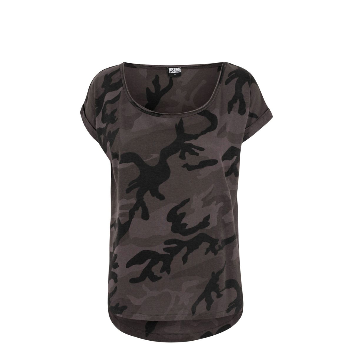 Urban Classics Camouflage T-Shirt m. Lang Ryg Dark Camo