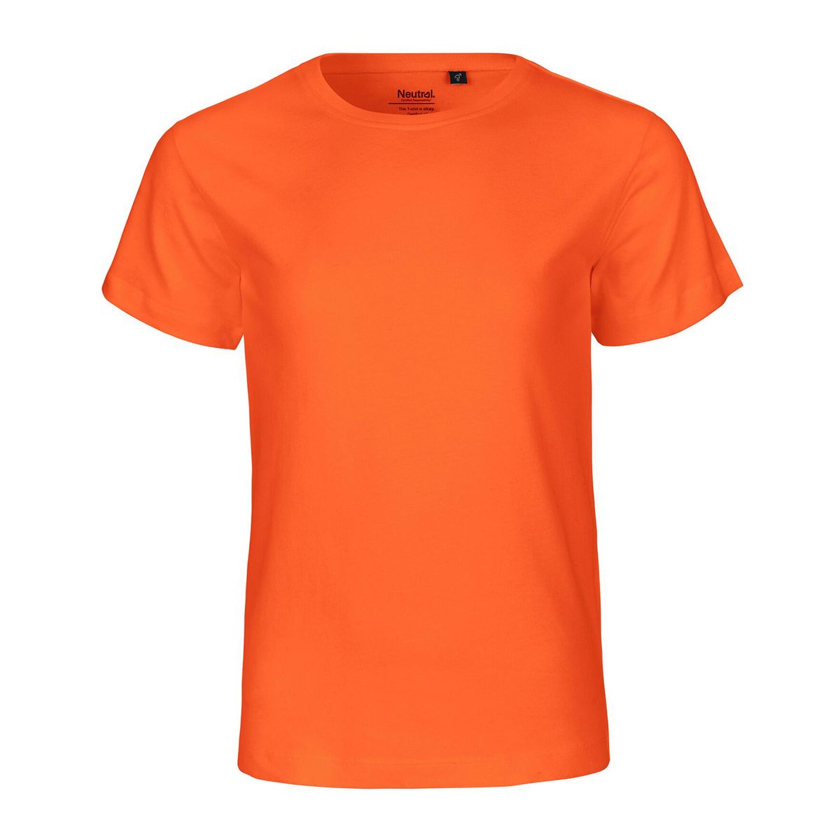 Neutral Børn T-Shirt Orange