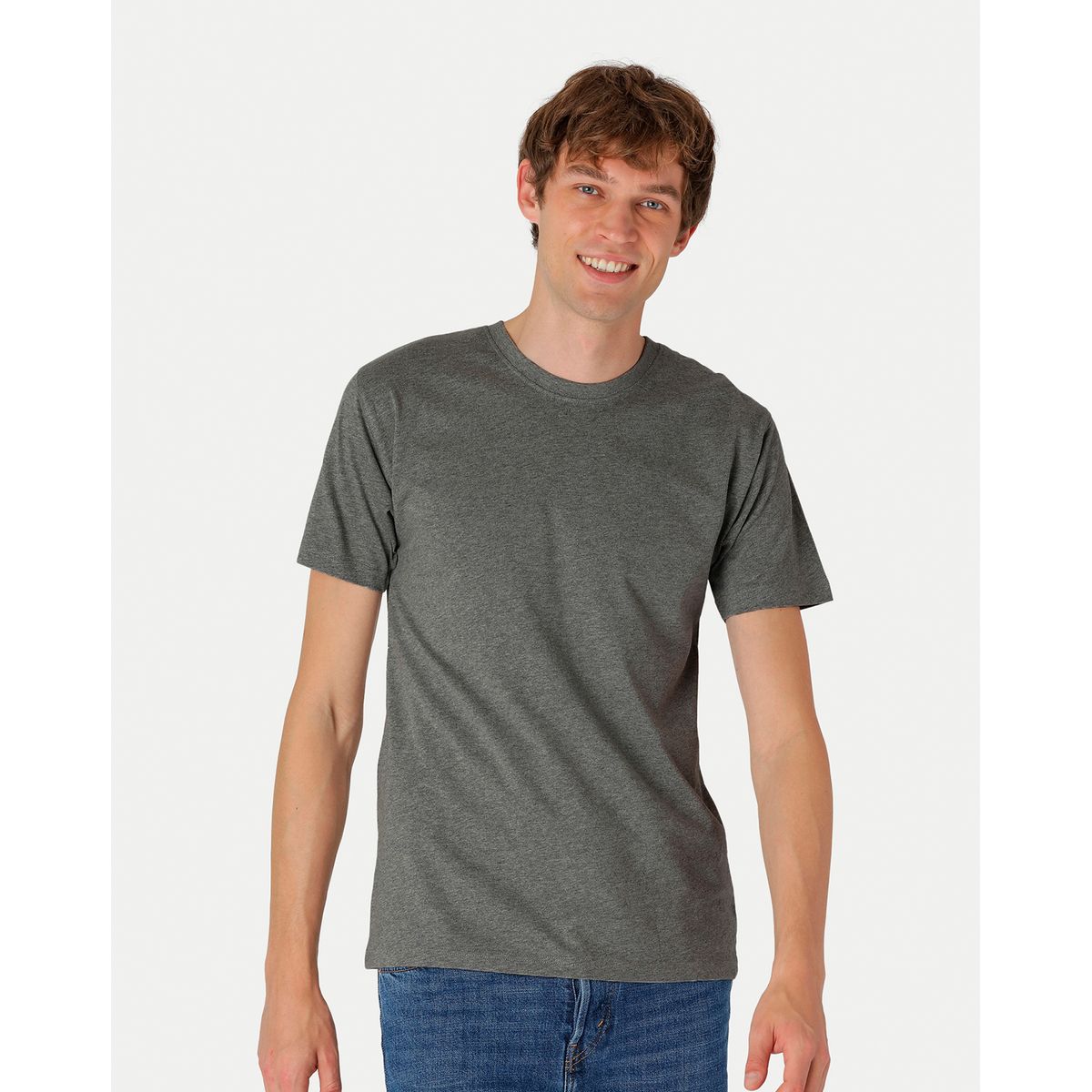 Neutral Classic T-Shirt Mørk Heather