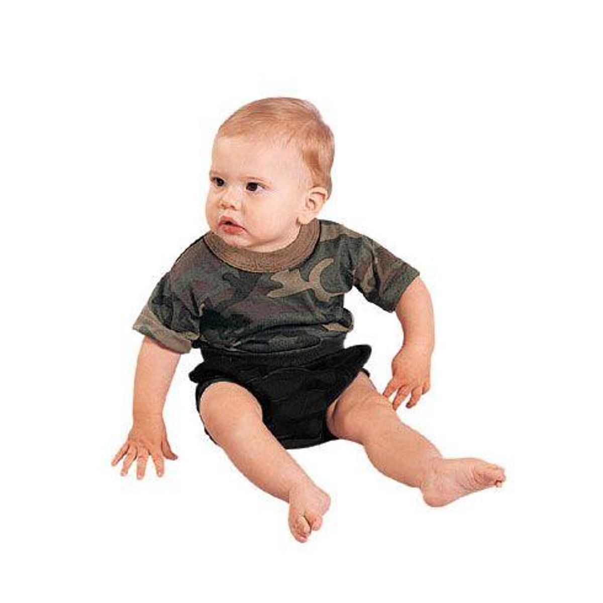 Rothco Short-sleeved Camouflage T-shirt - Baby boy Woodland