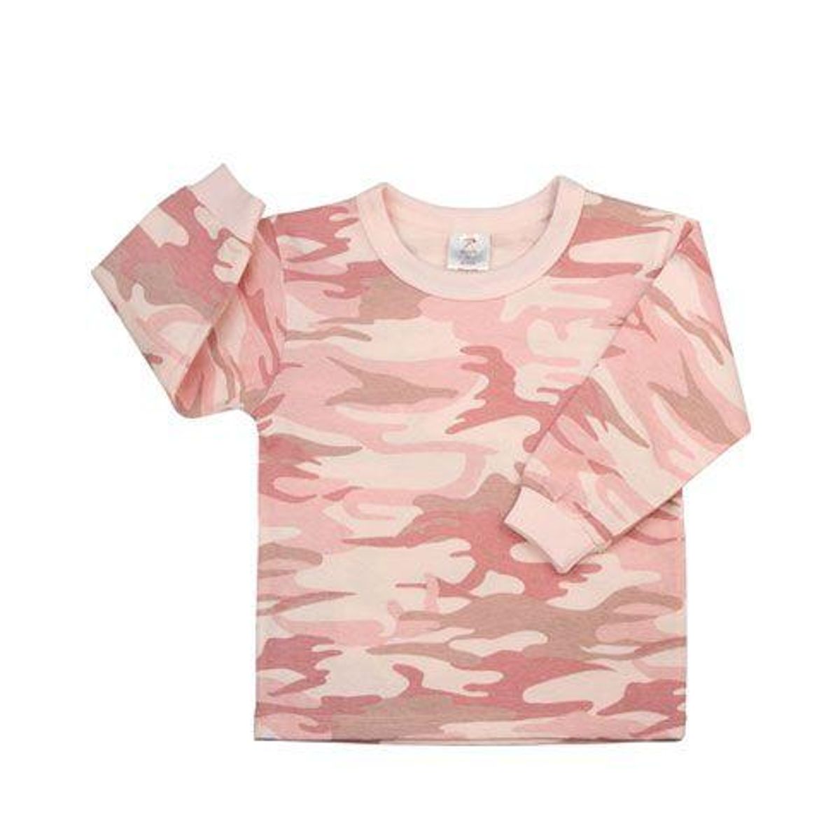 Rothco Camouflage T-Shirt til Baby Pink camo