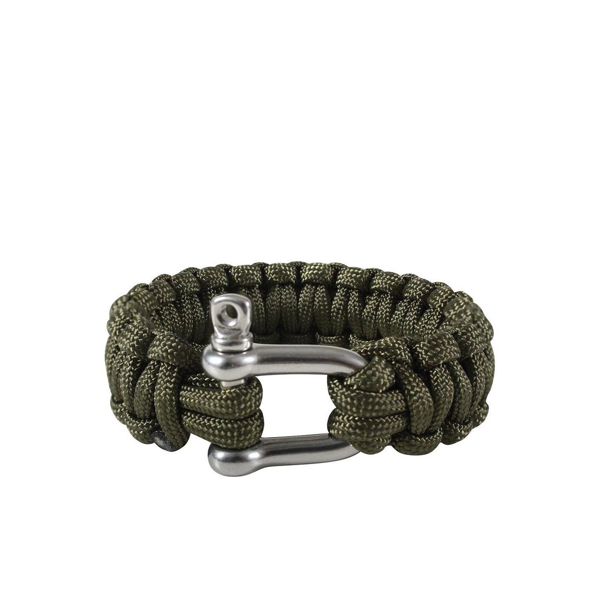 Rothco D-shackle Paracord Armbånd Oliven