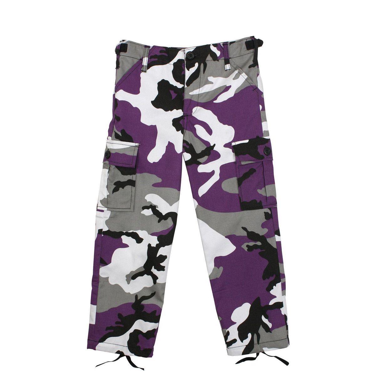 Rothco BDU Pants - boys and girls Violet camo