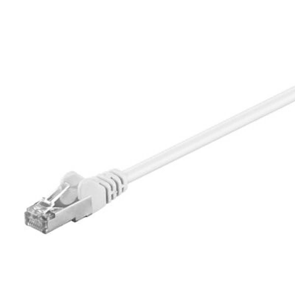 Goobay - Cat 5e F/UTP Netværkskabel (max. 1 GB/s) (Han-Han) (Hvid) - 5,0 m