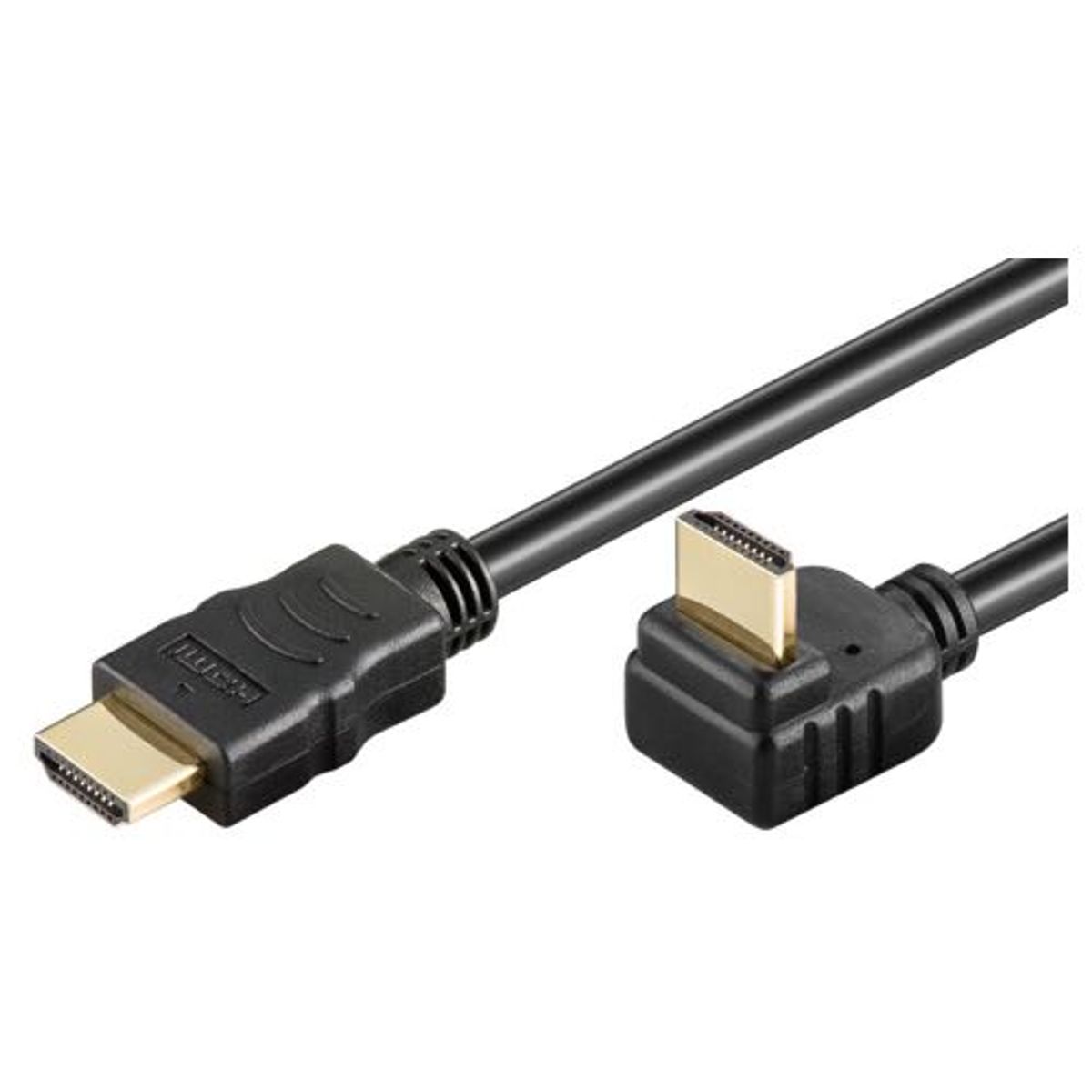 Goobay - 1.4 High Speed HDMI Vinklet (Han-Han) (Sort) - 4K@30Hz - 3,0 m