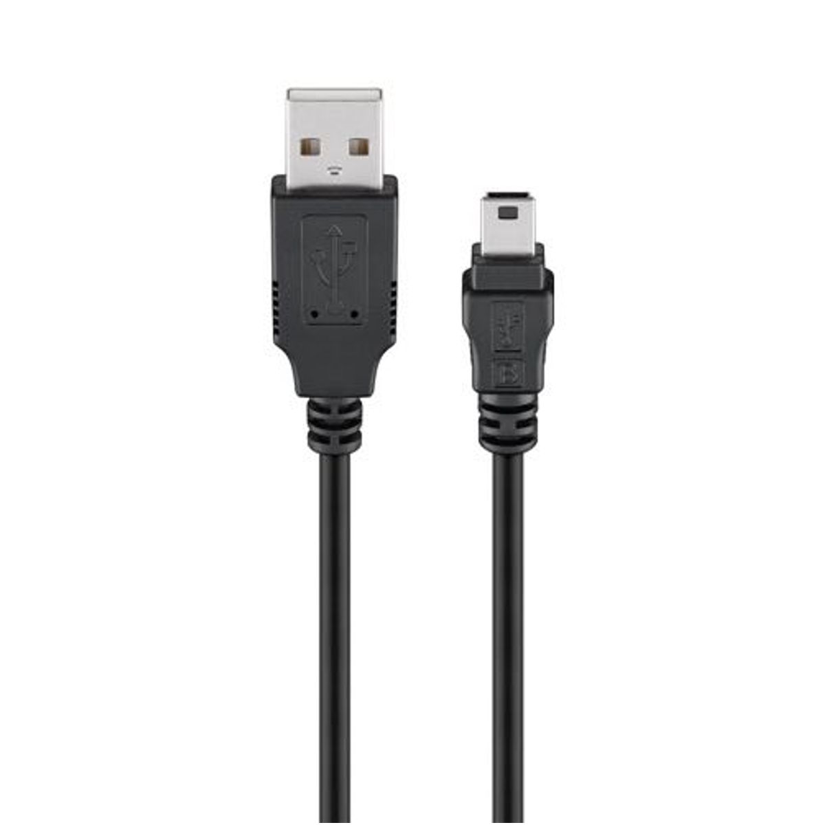 Goobay - USB 2.0 High Speed kabel (USB-A / USB Mini-B, 5-pin) (Han-Han) (Sort) - 0,3 m